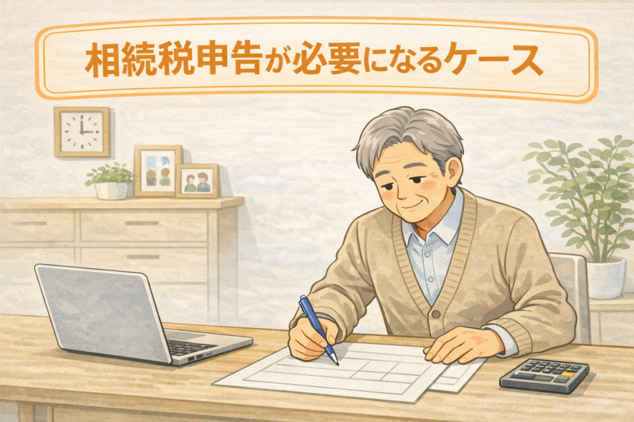 相続税申告が必要になるケース