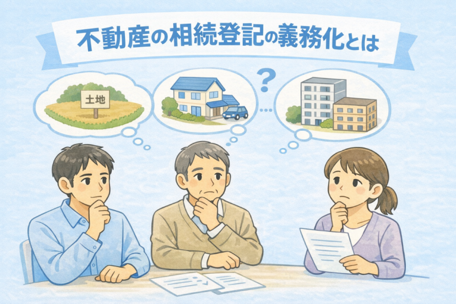 不動産の相続登記の義務化とは