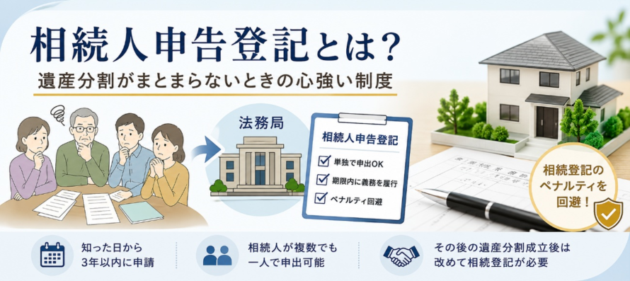 相続人申告登記とは