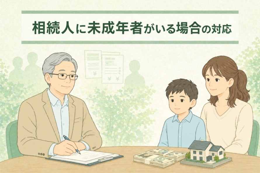 相続人に未成年がいる場合