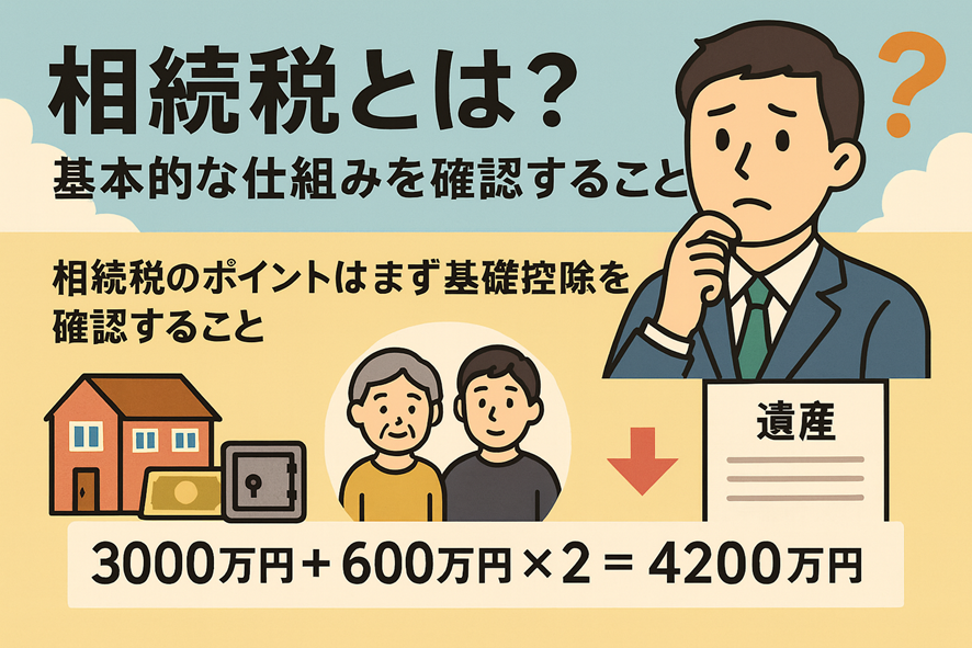 相続税とは？基本的な仕組みを知ろう_基礎控除を確認