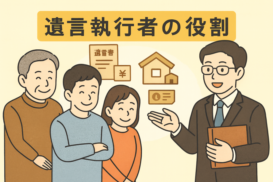 遺言執行者の役割_亡くなった方の意思を実現する人